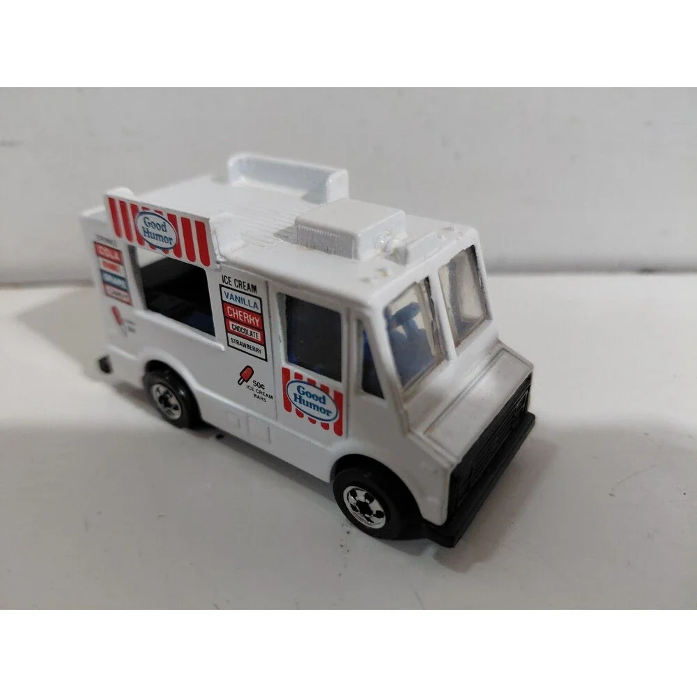 Hot Wheels Black Wall 1:64 Die Cast 1983 Malaysia Good Humor Ice Cream Truck